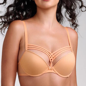 MARLIES DEKKERS DAME DE PARIS Apricot and Gold Push Up bh