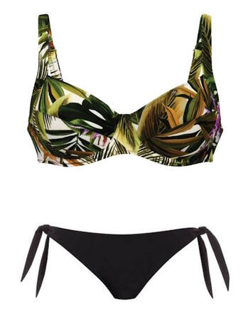 ANITA BADMODE Sibel bikini set Green tropics