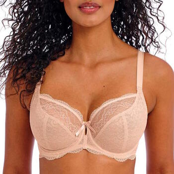 Freya Fancies Voorgevormde Plunge bh natural beige