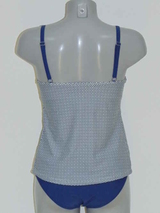 Shiwi Indigo weiß/grau tankini set