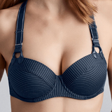 Marlies Dekkers Gloria navy-blau/weiß vorgeformter bh