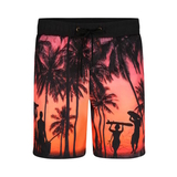  DJ DutchJeans Beach orange/print badehose