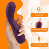 PureVibe Orgazmik violett g-spot vibrator