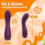 PureVibe Orgazmik violett g-spot vibrator