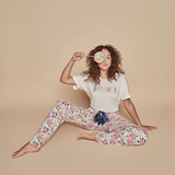 Charlie Choe Bright Days pastell/print pyjama