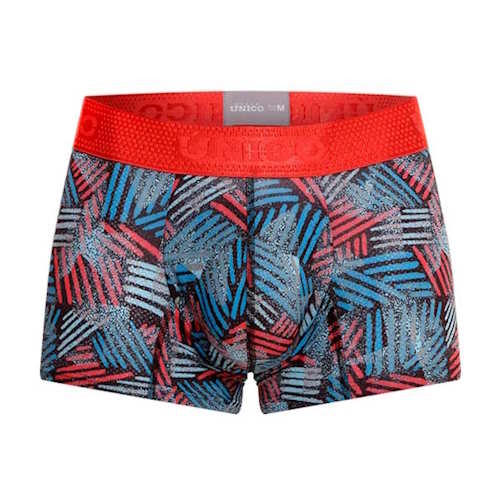 Mundo Unico Trivial rot/print sport trunk