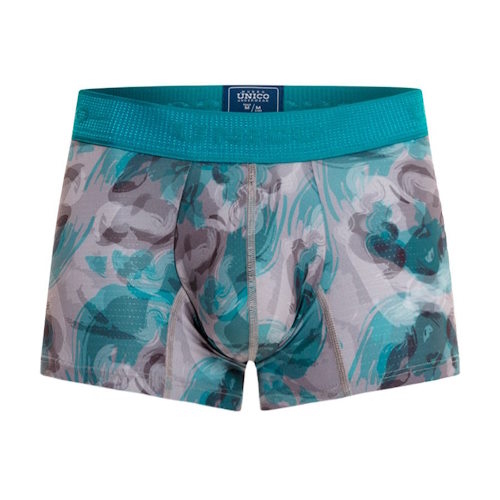 Mundo Unico Colada türkis/print sport trunk