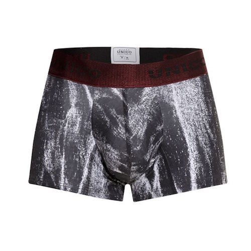 Mundo Unico Leno grau/print sport trunk