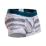 Mundo Unico Racial grau/print sport trunk