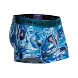 Mundo Unico Atlantida blau/print sport trunk