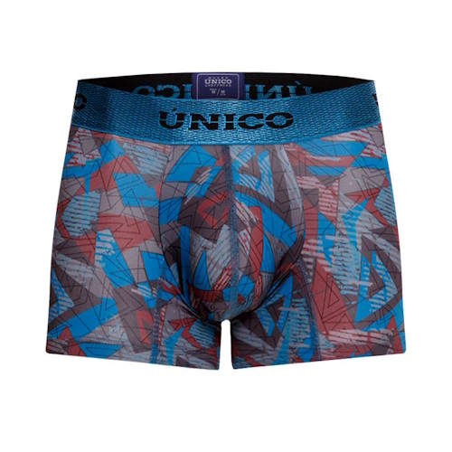 Mundo Unico Sagoma blau/print sport trunk