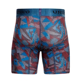 Mundo Unico Sagoma blau/print sport boxershort