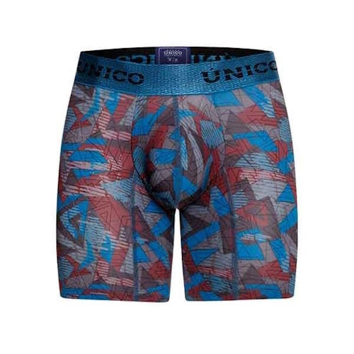 Mundo Unico Sagoma blau/print sport boxershort