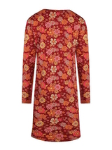 Charlie Choe Flower Power rot nachtkleid