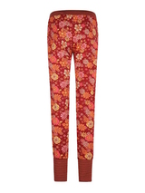 Charlie Choe Flower Power rot/print pyjamahose