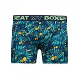 Schlag meinen Boxer Toucan Jungle blau/print boxershort