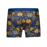 Schlag meinen Boxer Aztec blau/print boxershort