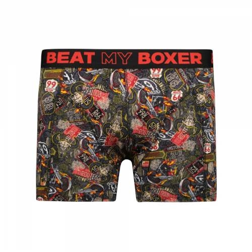 Schlag meinen Boxer Route 66 mehrfarbig/print boxershort