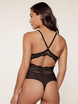 LingaDore String Body schwarz korselett