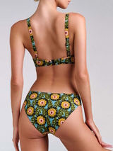 Marlies Dekkers Bademode Bellini grün/print gemoldefer bikini bh