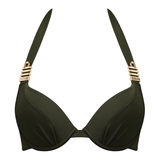 Marlies Dekkers Bademode Royal Navy khaki push up bikini bh