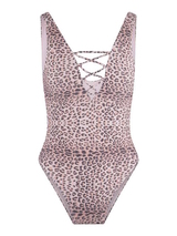 LingaDore Strand  Pink Leopard pink/print badeanzüge