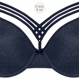 Marlies Dekkers Dame de Paris navy-blau vorgeformter bh