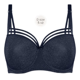 Marlies Dekkers Dame de Paris navy-blau vorgeformter bh