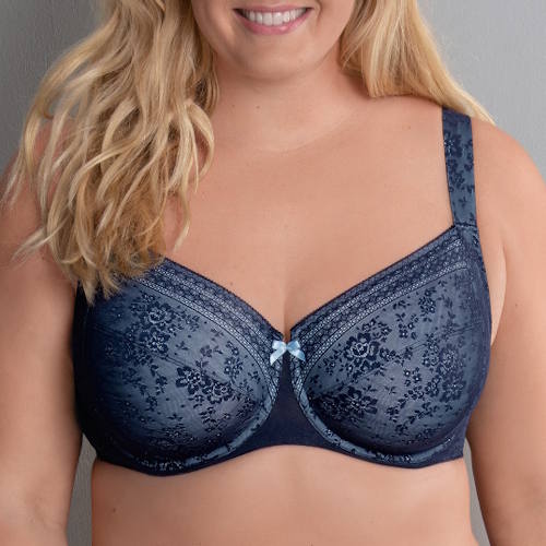 Rosa Faia Fleur navy-blau nicht geformter bh