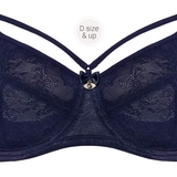 Marlies Dekkers Space Odyssey navy-blau nicht geformter bh