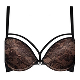 Marlies Dekkers Space Odyssey schwarz/pulver push up bh