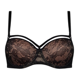 Marlies Dekkers Space Odyssey schwarz/pulver nicht geformter bh