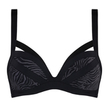 Marlies Dekkers Wing Power schwarz/grau push up bh