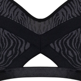 Marlies Dekkers Wing Power schwarz/grau nicht geformter bh