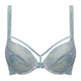 Marlies Dekkers Mariposa blau/print push up bh