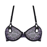 Marlies Dekkers Peekaboo violett/print nicht geformter bh