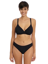 Freya Ibiza Waves schwarz unwattierter bikini bh