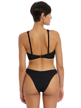 Freya Ibiza Waves schwarz unwattierter bikini bh