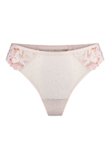 LingaDore Crème Pink cremefarbig string