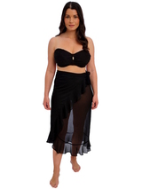 Fantasie schwimmen Nauru schwarz strandkleid