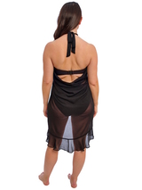 Fantasie schwimmen Nauru schwarz strandkleid