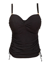 Fantasie schwimmen Ottowa schwarz tankini top