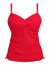 Fantasie schwimmen Ottowa rot tankini top