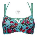 Marlies Dekkers Forbidden Fruit blau/print vorgeformter bh