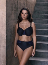 Fantasie Emmaline schwarz/blau vorgeformter bh