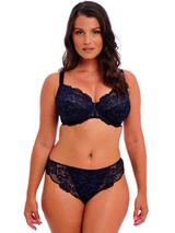 Fantasie Emmaline schwarz/blau slip